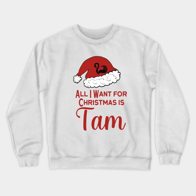 KOTLC Tam Song keeper of the lost cities Christmas design Crewneck Sweatshirt by FreckledBliss